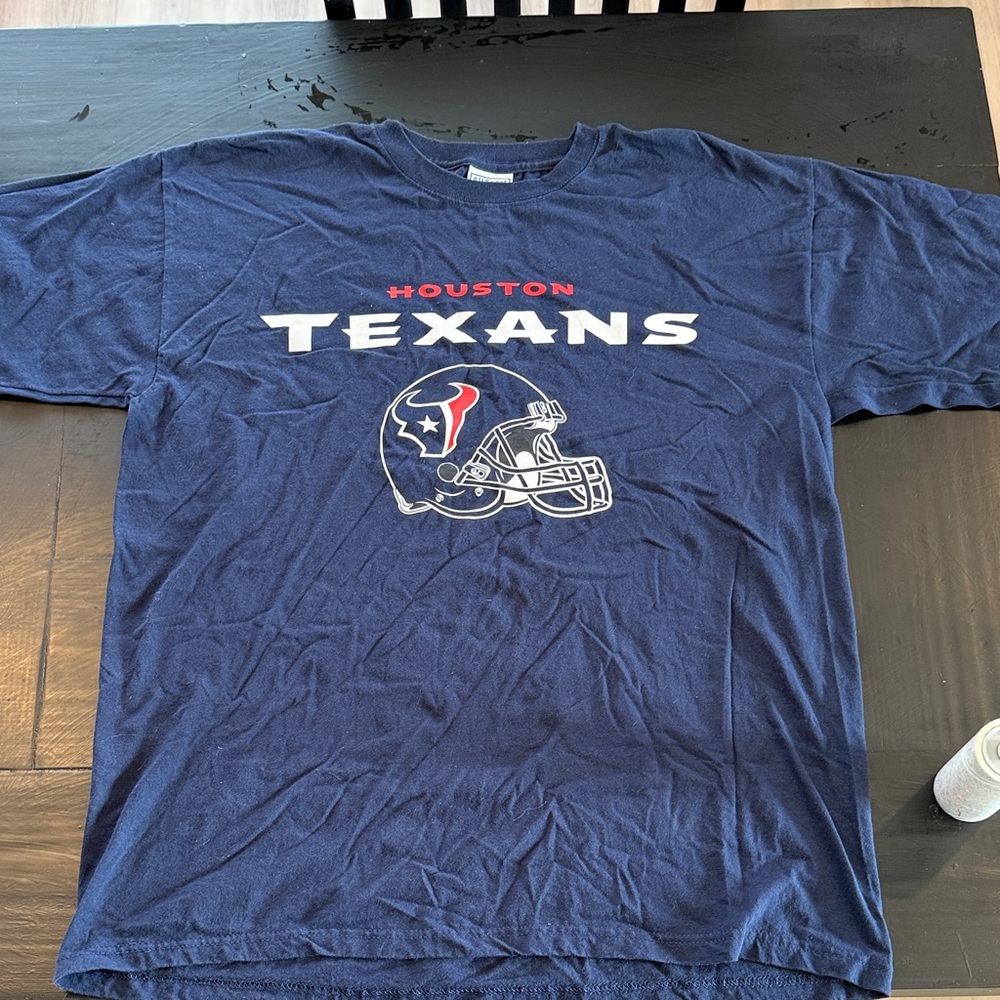 All Sport Y2K Houston Texans Blue T-Shirt